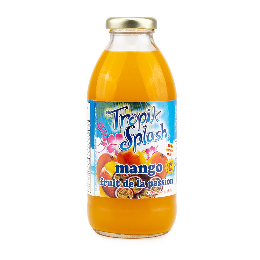 Tropik Splash Mango Passion Fruit | 12 × 473 ml